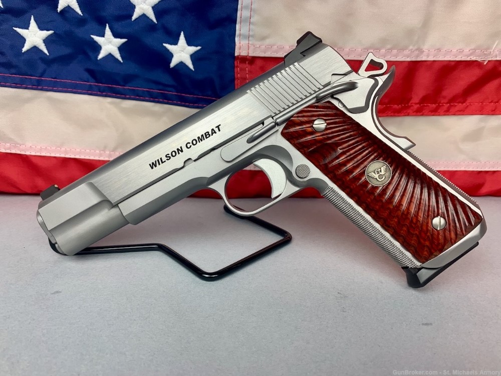 Wilson Combat Tactical Carry 1911 45 ACP Stainless  - NEW-img-0