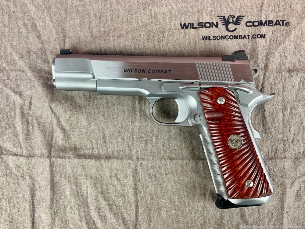 Wilson Combat Tactical Carry 1911 45 ACP Stainless  - NEW-img-1