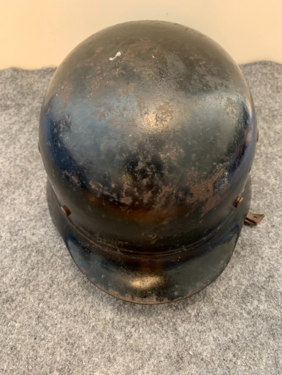 WWII German M35 Beaded SD Helmet-img-1