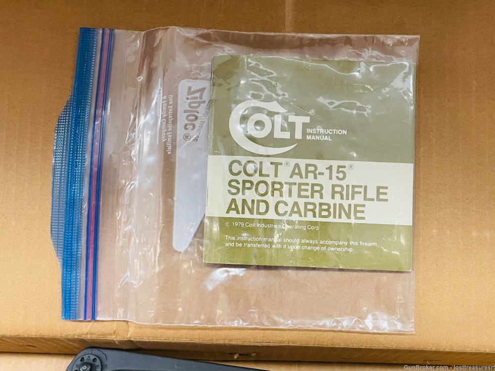 Rare Vintage 1982 Colt SP1 Pre-Ban .223 Semi Automatic Rifle Original Box!-img-58