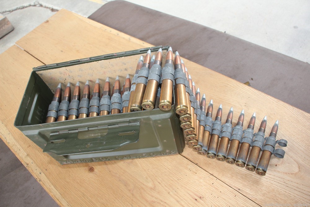105rds WWII 1944 DM 50cal BMG M8 Silver Tip API Linked in M2 Can-img-0