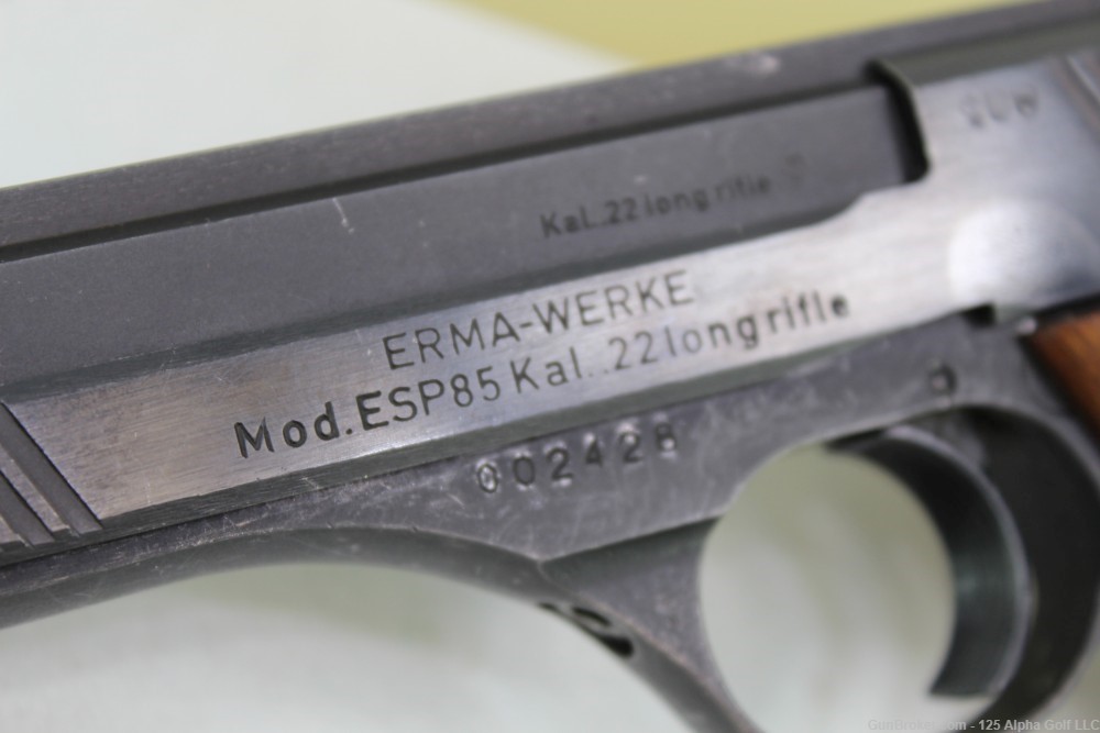 ERMA Model ESP 85 .22 lr and .32 long wad cutter-img-4