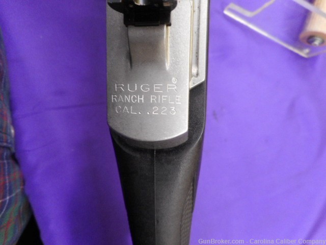 RUGER MINI 14 RANCH RIFLE 223 18.5" BBL STAINLESS made 1999-img-13