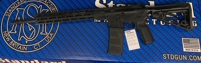 Standard Manufacturing STD-15 Sporting, 5.56NATO, 16in rifle, 30rd mag-img-0