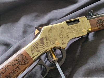 9/11 20th Anniversary Collectible Engraved Henry Golden Boy * $50 Off!