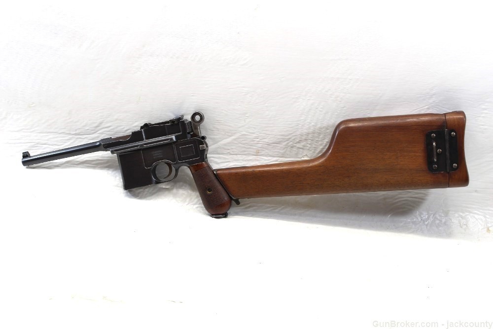 Broomhandle .,30 Mauser ,C96 ,Large Ring Hammer Von Lengerke NY-img-0