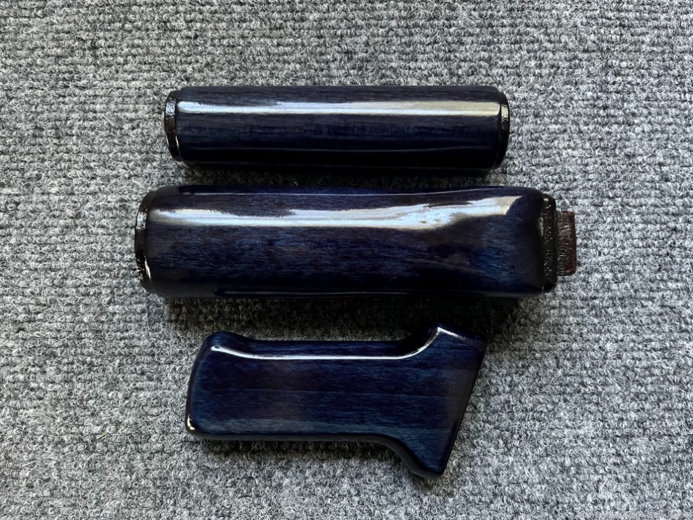 Yugo M85 / M92 Sapphire Blue Solid Wood Guard Set + Pistol Grip-img-7
