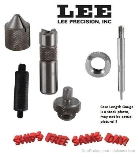 Lee Case Conditioning Kit w/ Case Length Gage for 5.7x28mm FN  90950+90219-img-0