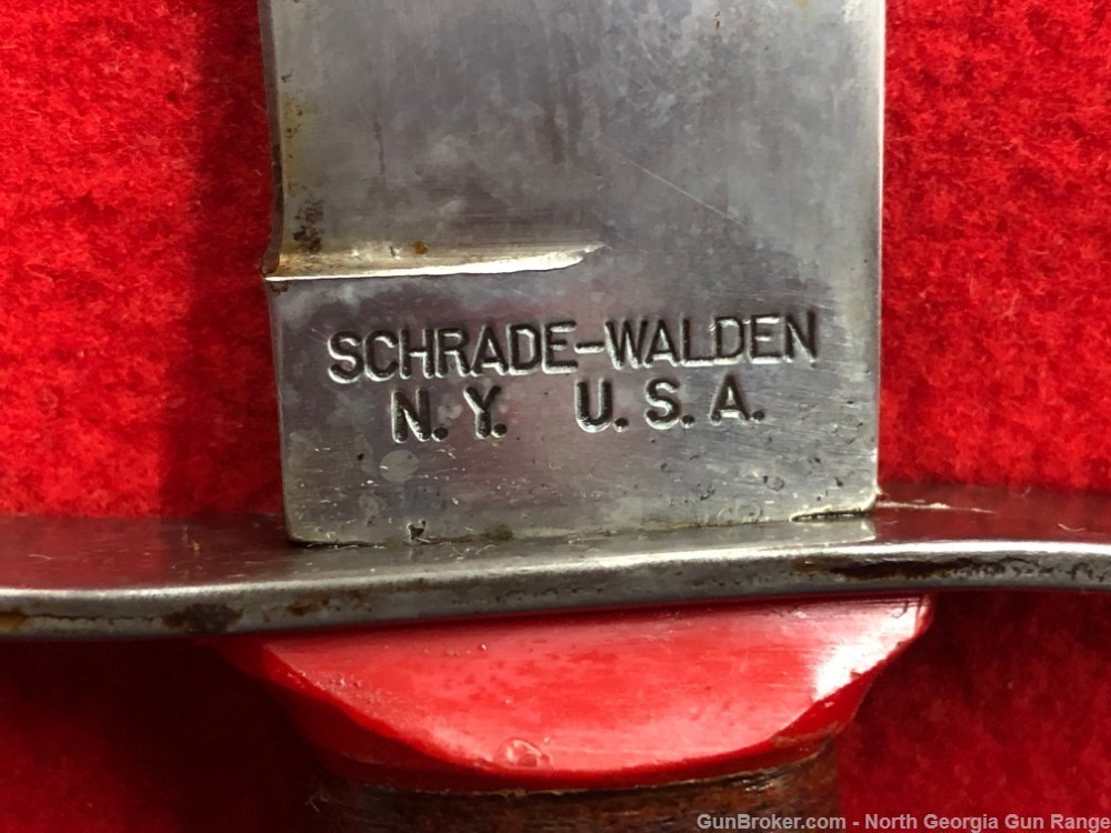  vintage schrade- walden Pilot Survival Knife 1953-1957 RARE For Sale-img-10