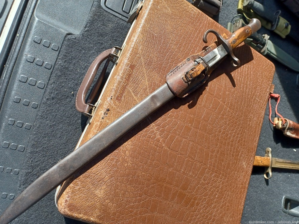 WW2 Japanese bayonet for the Type 38 or Type 99 Arisaka rifle -img-5