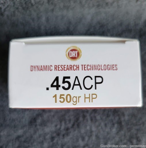 Dynamic Research 45 ACP 150gr HP 20 rd box-img-1