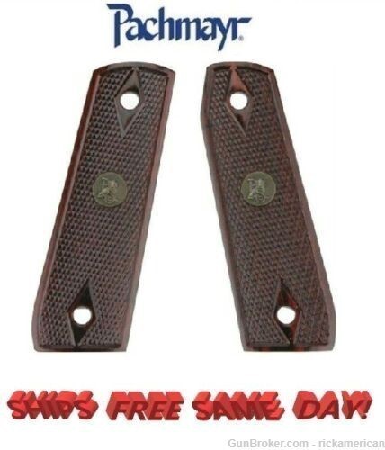 Pachmayr Renegade Rosewood Checkered Grip for Ruger 24/45 NEW! # 63240-img-0