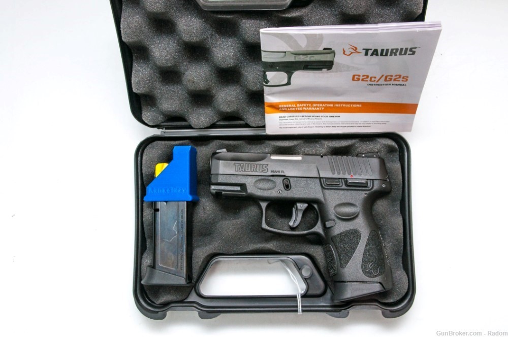 Taurus G2c in 9mm with OG Box & Paperwork and 2 magazines-img-2