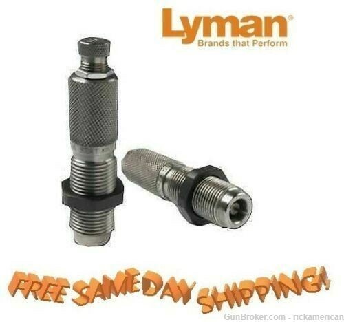 Lyman 2 Die Rifle Set for 8mmx57 Mau, Seating and Sizing Dies NEW # 7452305-img-0