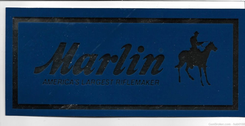 Marlin Firearms America's Largest Riflemaker Decal Sticker-img-0