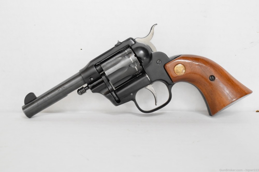 High Standard W-105 HOMBRE .22 LR 9 shot revolver EXCELLENT SHAPE! C&R OK-img-1