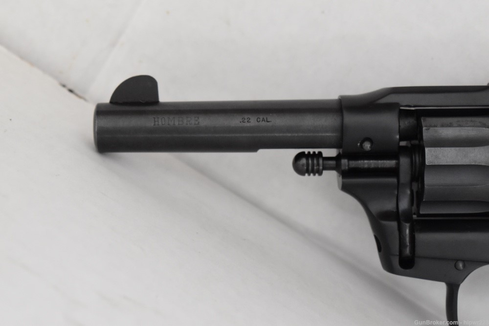 High Standard W-105 HOMBRE .22 LR 9 shot revolver EXCELLENT SHAPE! C&R OK-img-8
