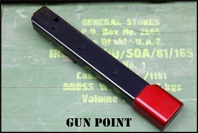 Colt AR15/AR9 9MM 42 Round Mag RED-img-0