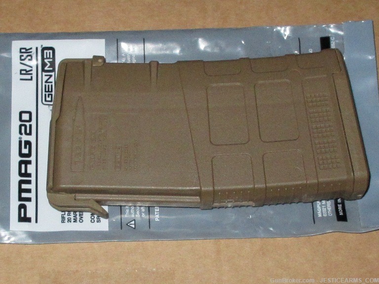 308 MCT PMAG AR-10 DPMS 20rd Magazine 7.62 NATO AR10 Coyote Tan PMAGS LR-img-7
