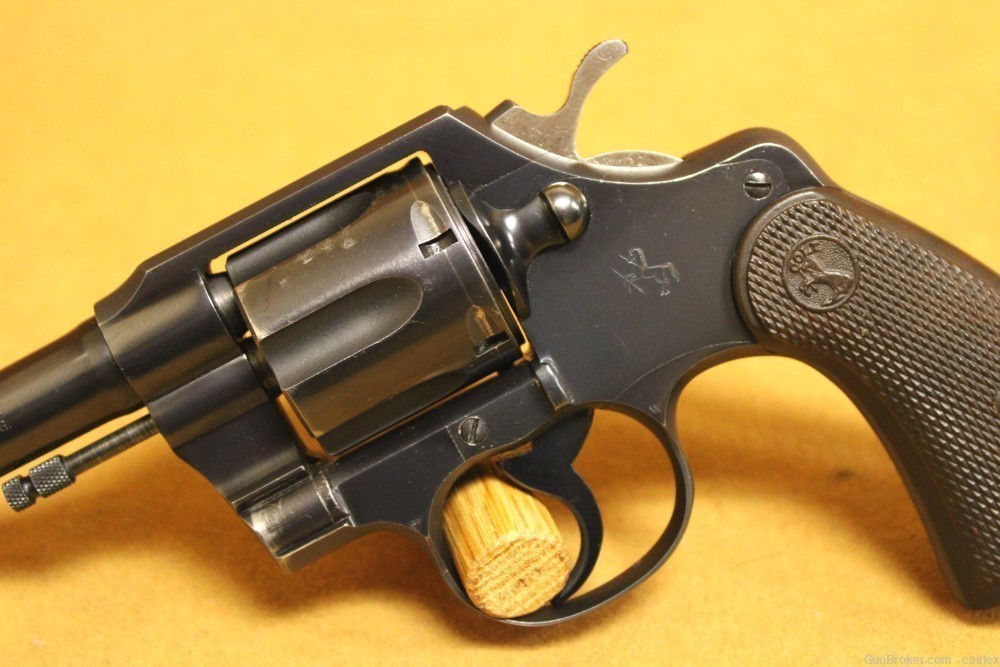 SCARCE Colt Official Police (6-inch, 22LR, Mfg 1951, Blued)-img-2