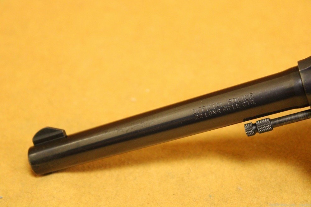 SCARCE Colt Official Police (6-inch, 22LR, Mfg 1951, Blued)-img-3