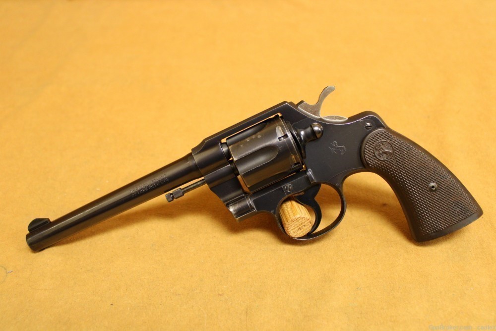 SCARCE Colt Official Police (6-inch, 22LR, Mfg 1951, Blued)-img-0