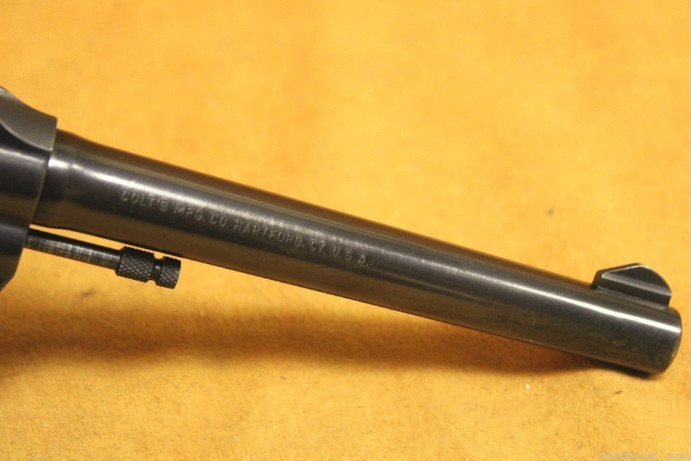 SCARCE Colt Official Police (6-inch, 22LR, Mfg 1951, Blued)-img-10