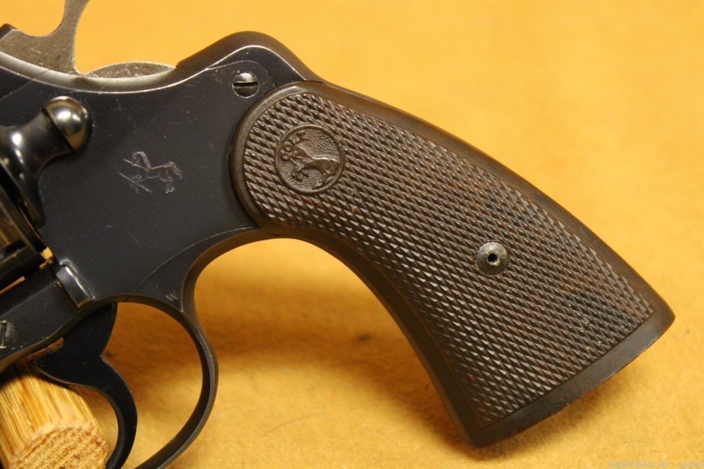 SCARCE Colt Official Police (6-inch, 22LR, Mfg 1951, Blued)-img-1