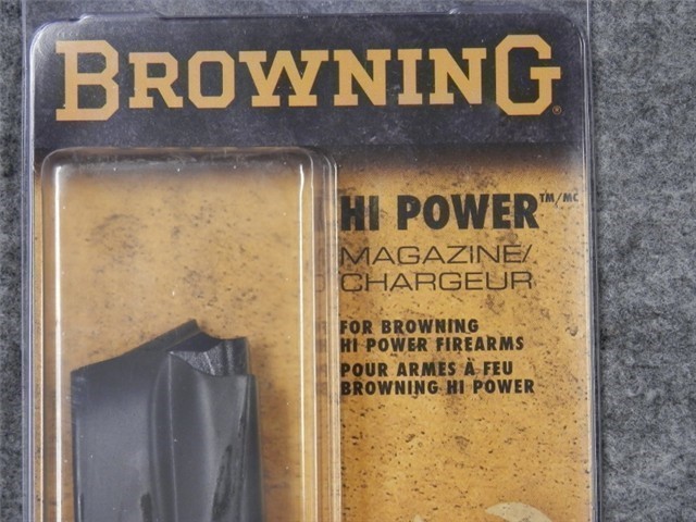 (4 TOTAL) BROWNING HI POWER 9mm FACTORY 13RD MAGAZINE (NEW)-img-1