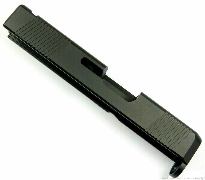 New 9mm Stainless Slide for Glock 26 Gen 1-3 Black Melonite Finish G26-img-5