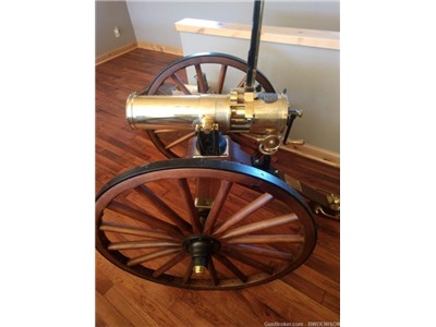 Colt Gatling Gun 45-70 Model 1877 Unfired With Carriage & Crate #4 of 20