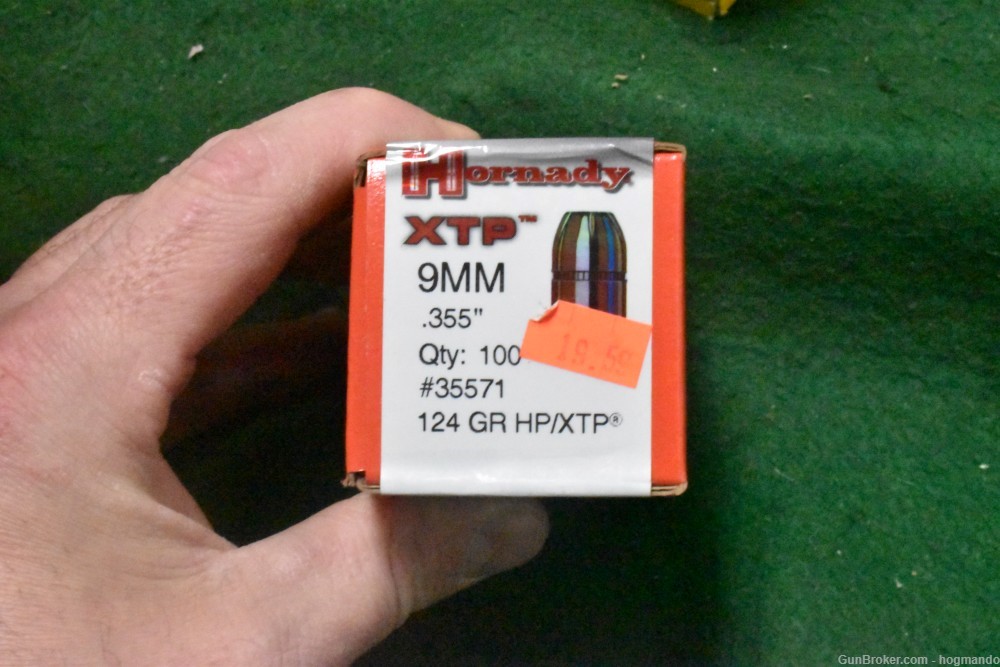 Hornady 9mm 124gr bullets-img-0
