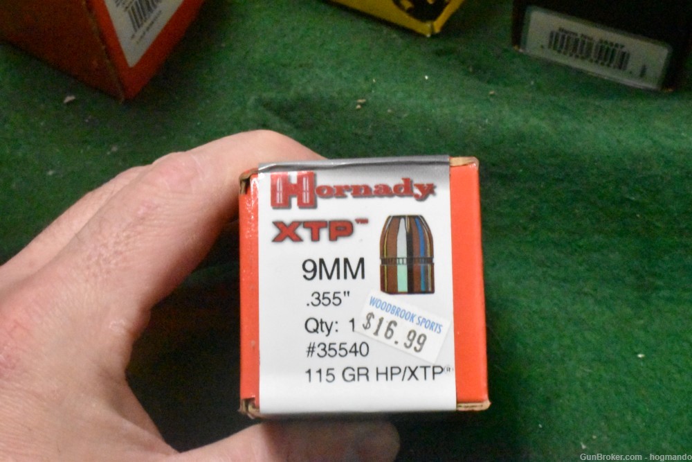 hornady 9mm 115gr HP bullets-img-0