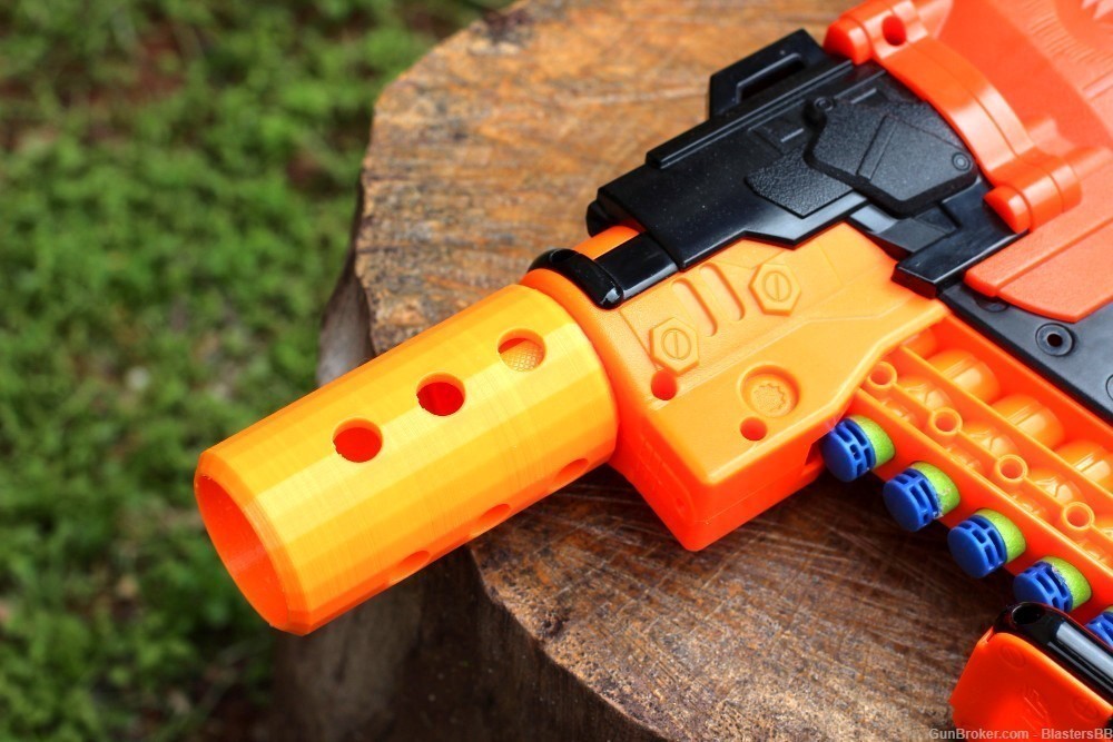 Sonic Disruptor Muzzle (Airsoft Grade) for Nerf N-Strike Modulus Blasters-img-0