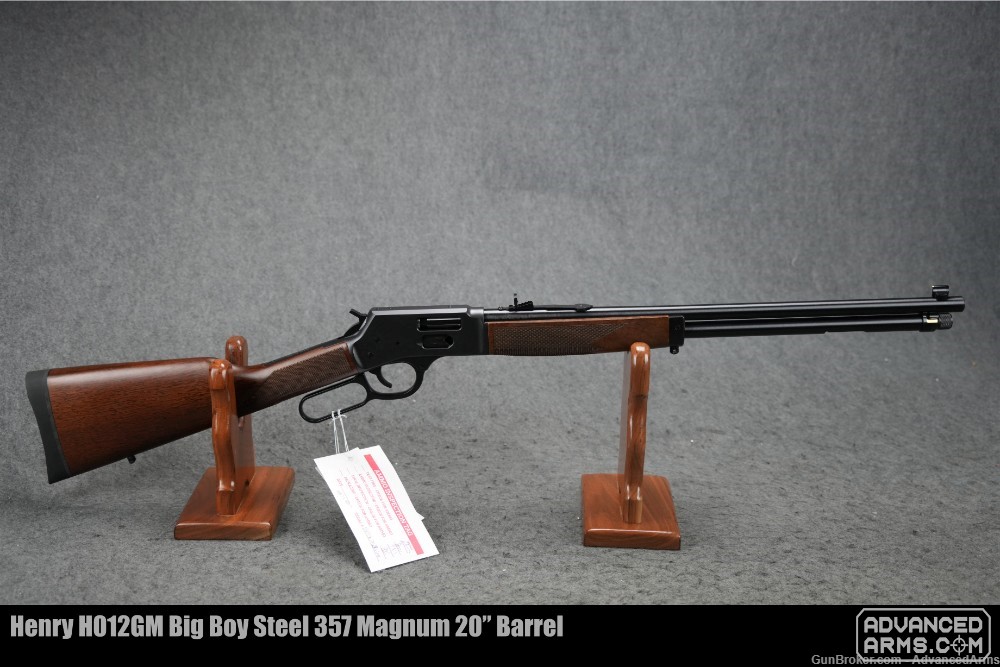 Henry H012GM Big Boy Steel 357 Magnum 20” Barrel-img-0