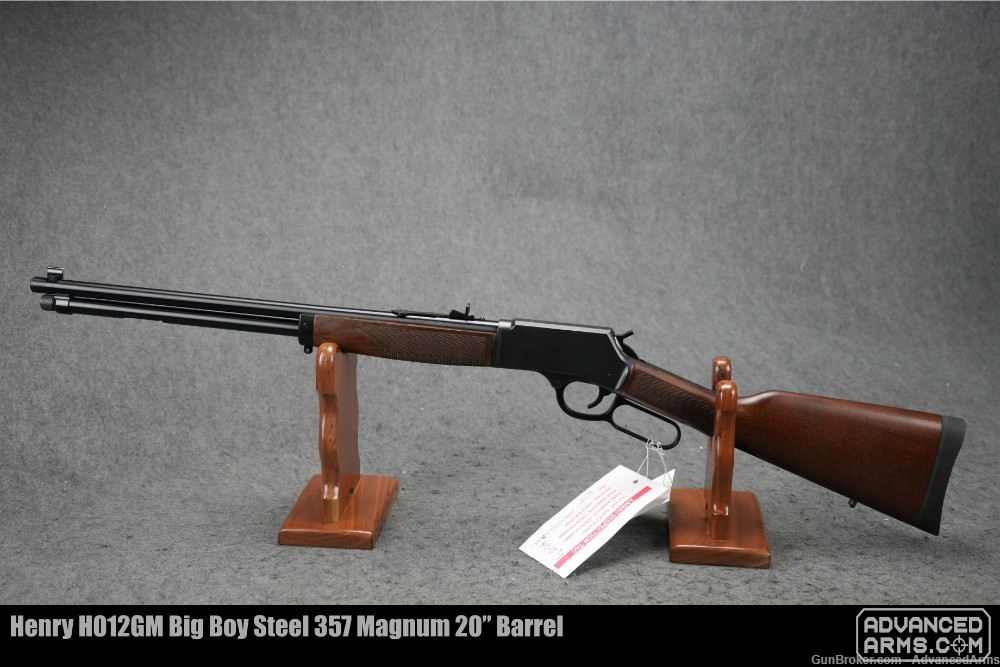 Henry H012GM Big Boy Steel 357 Magnum 20” Barrel-img-1