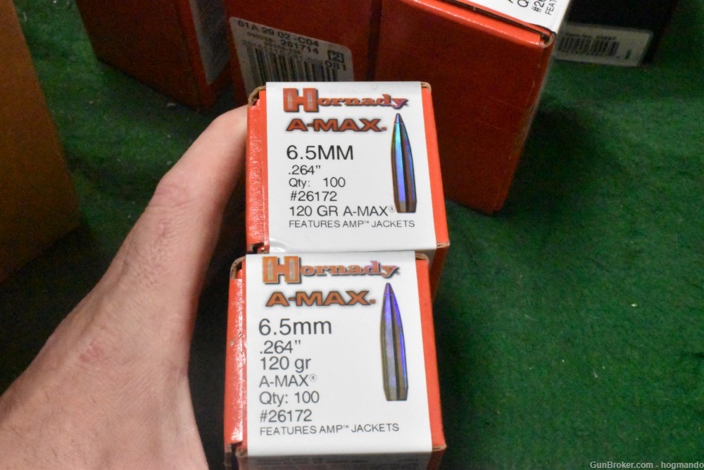 Hornady 6.5mm 120gr bullets-img-0