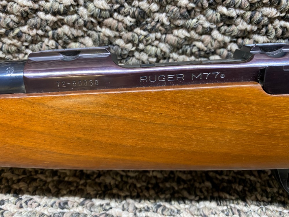 Ruger M77 220 Swift Blued Finish Wood Stock 1977 Heavy Barrel 26" BBL 3+1-img-17