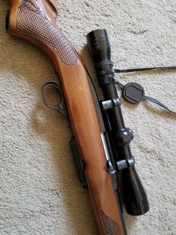 Winchester Model 100 308 Mnf. 1965 w/ Redfield Widefield 3-9 scope-img-16