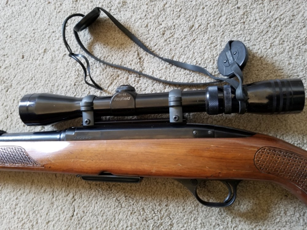 Winchester Model 100 308 Mnf. 1965 w/ Redfield Widefield 3-9 scope-img-11