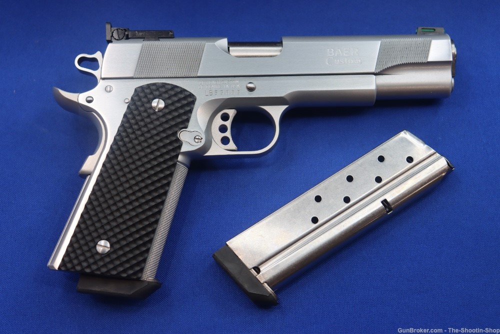 Les Baer Model KENAI SPECIAL 1911 Pistol 10MM Match Grade 9RD 5" ADJ Sights-img-10