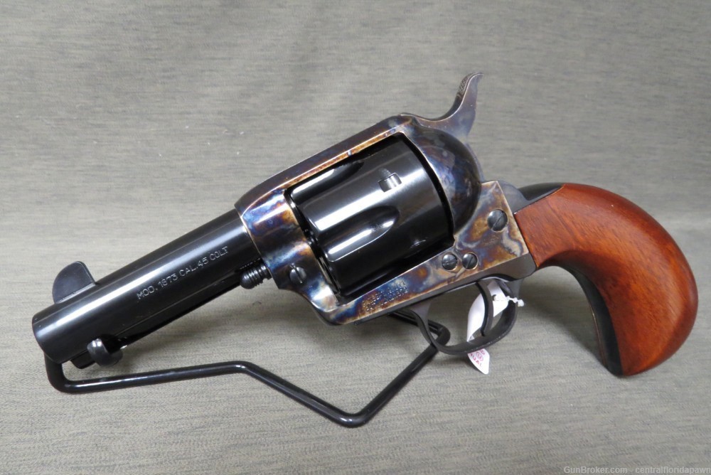 Taylor's Uberti Cattleman Birdshead .45 LC SA Revolver Taylors 550917 3.5"-img-1