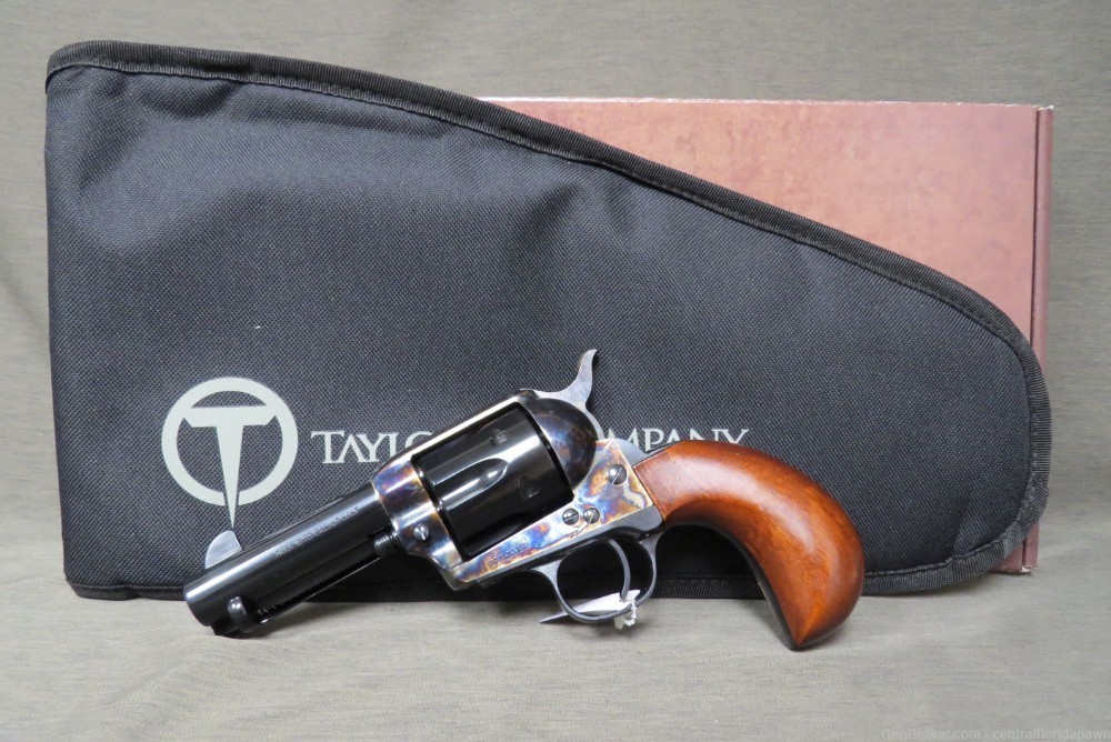Taylor's Uberti Cattleman Birdshead .45 LC SA Revolver Taylors 550917 3.5"-img-0