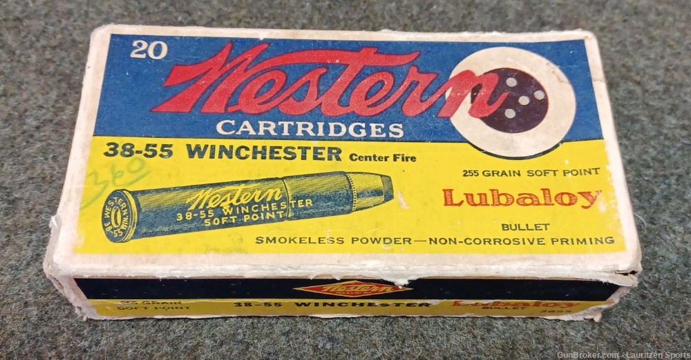 Vintage Western 38-55 Winchester 255 Grain Soft Point-18rds-img-0