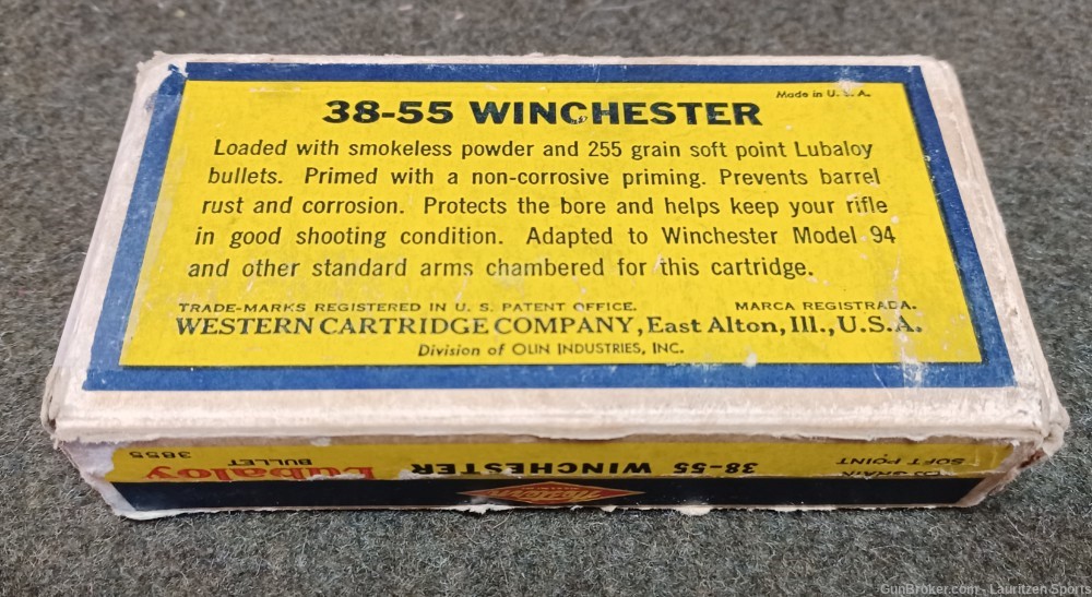 Vintage Western 38-55 Winchester 255 Grain Soft Point-18rds-img-3