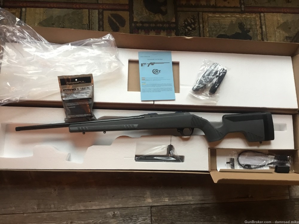 Colt CBX TAC Hunter 308 Win. 20” Bolt Action   #CBX-SP20PGA-308-img-1