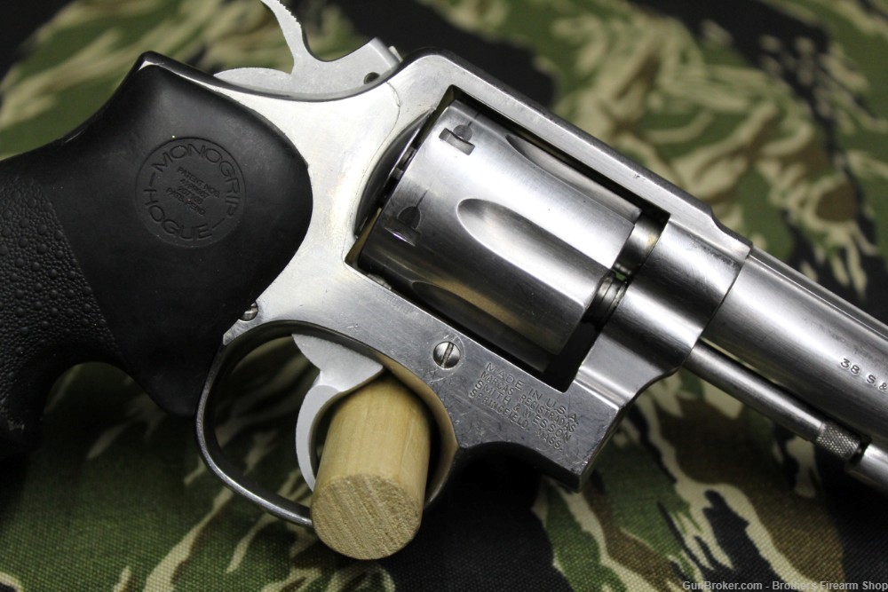 Smith & Wesson Model 64-5 38 S&W Spl. Stainless 4" Barrel-img-9