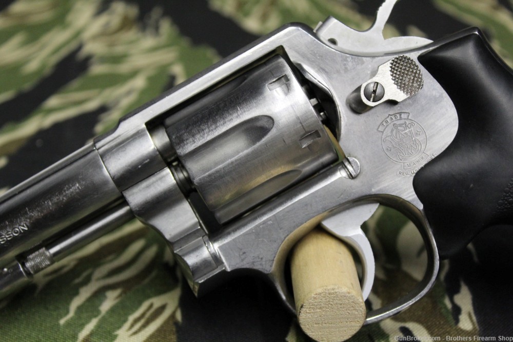 Smith & Wesson Model 64-5 38 S&W Spl. Stainless 4" Barrel-img-4