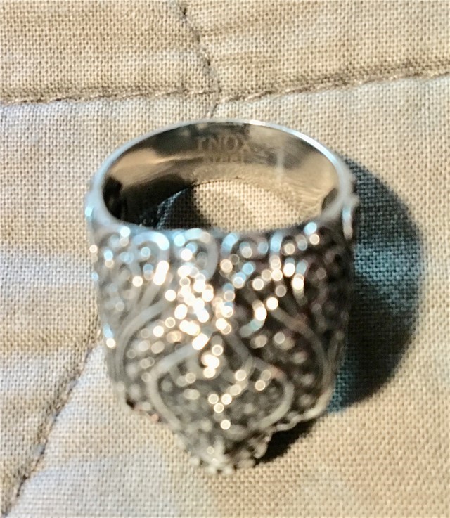 Flower Skull Ring INOX Stainless Steel MINT-img-6