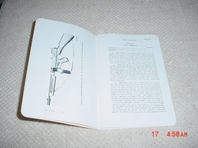 Thompson Submachine Gun Technical Manual 1942-img-3